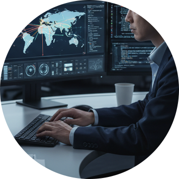 監視体制の画像